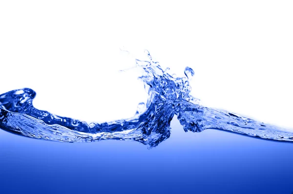 Beyaz mavi su — Stok fotoğraf