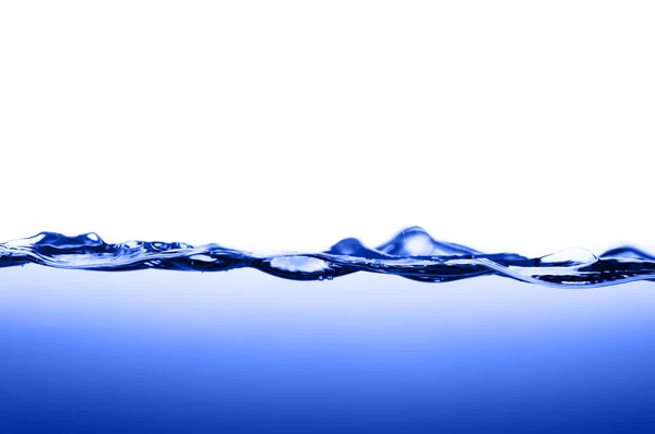 Agua azul contra blanco —  Fotos de Stock