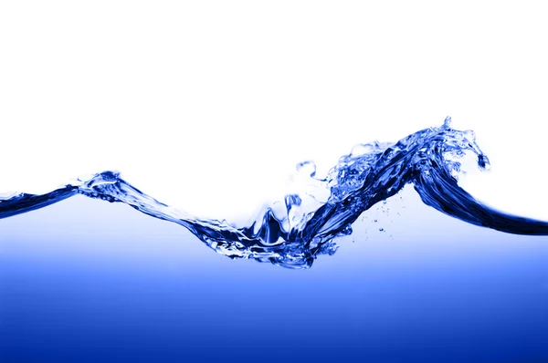 Голубая вода против белой — стоковое фото