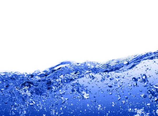 Blue Water Against White — Stock Photo, Image