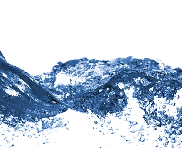 Чиста вода проти білого — стокове фото