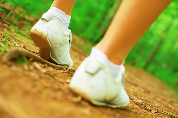 Biegacz nogi — Zdjęcie stockowe