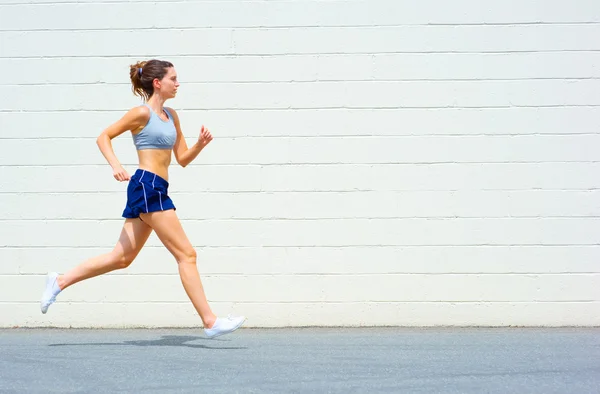 Urban Mature Woman Exercising — Stock Photo, Image