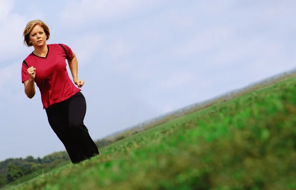 Volwassen jogger — Stockfoto