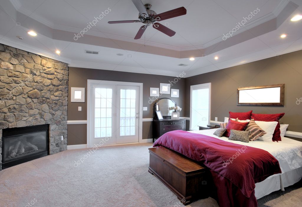 grote slaapkamer interieur — Stockfoto © cardmaverick #2628146 grote slaapkamer interieur — Stockfoto © cardmaverick #2628146
