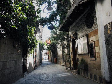 Şam. eski şehirdeki sokak.