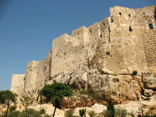 A muralha da fortaleza — Fotografia de Stock