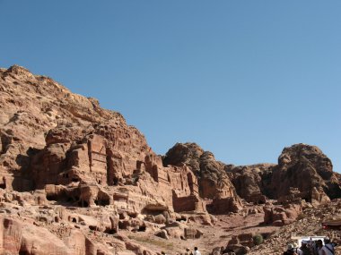 Petra is a real tourist Mekkah clipart