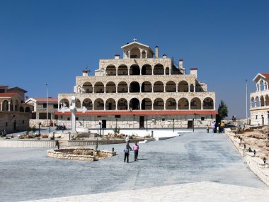 Orthodox monastery in Syria clipart