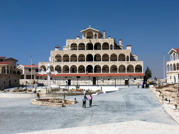 Православний монастир в Сирії — стокове фото