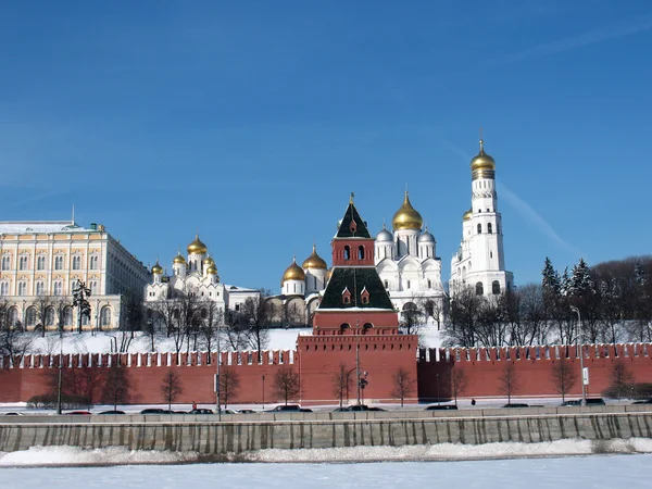 Moscú. Vista del Kremlin —  Fotos de Stock