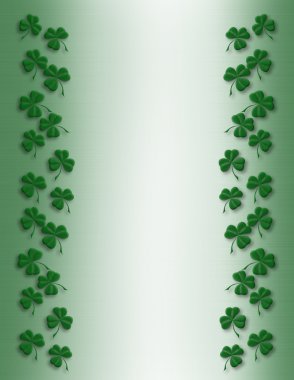 St Pattys Day Border simple clipart