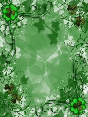 St Patricks Day Border clipart