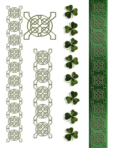 stock image St Patricks Day Irish Borders