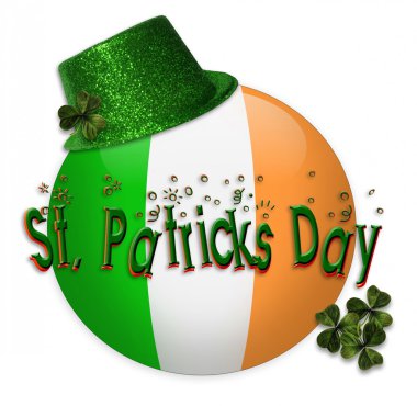 St Patricks Day icon clip art clipart