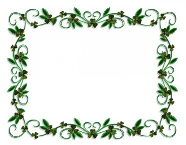 St Patricks Day Border clipart