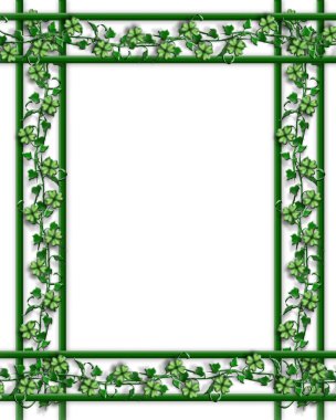 St Patricks Day Border Illustration clipart