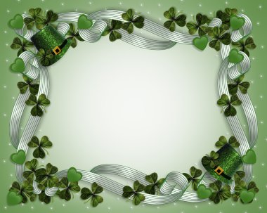 St Patricks Day Border clipart