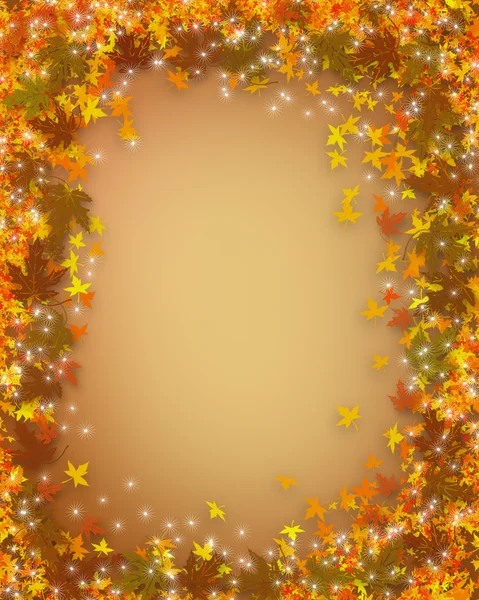 Podzimní listy pozadí — Stock fotografie
