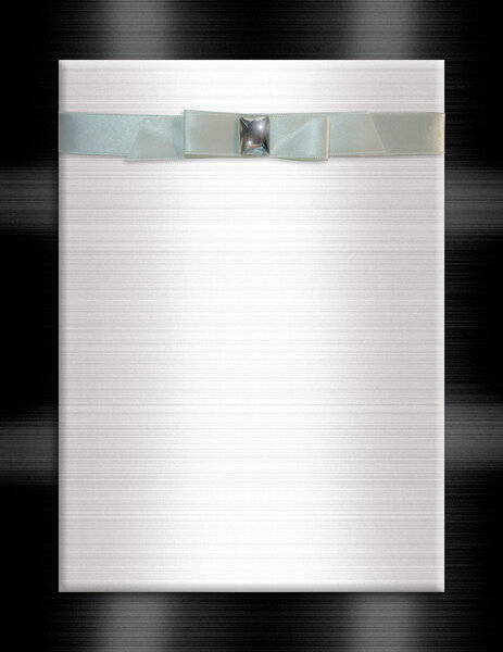 Formal Invitation template black white