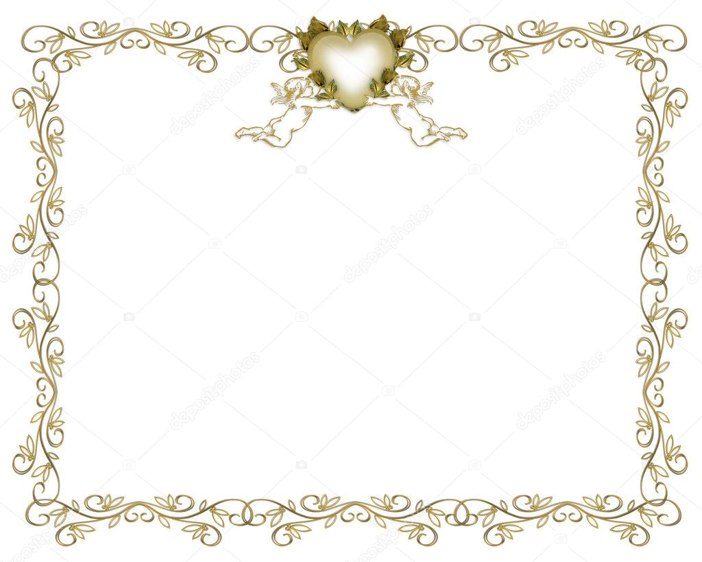 blank invitation background