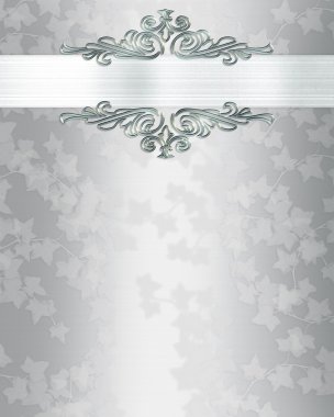 Wedding invitation background clipart