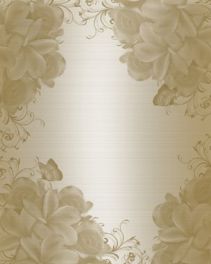 Wedding Invitation Background elegant clipart