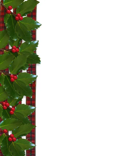 Natal fronteiras Holly — Fotografia de Stock