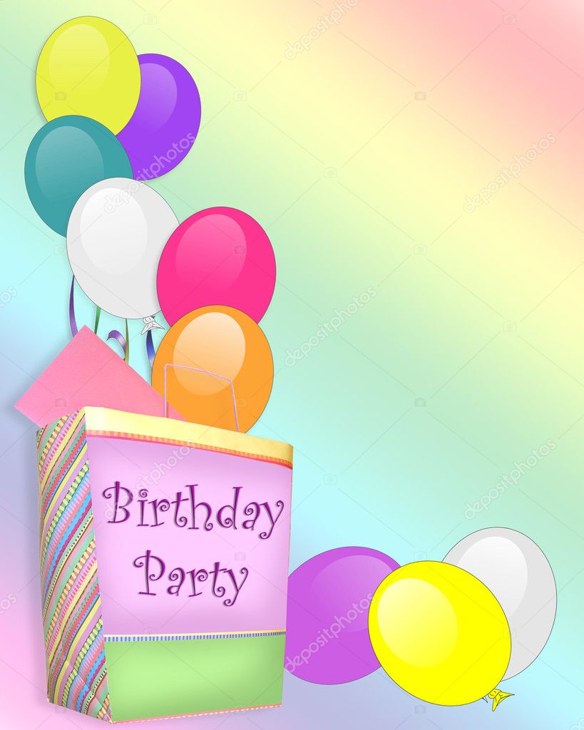 achtergrond uitnodiging feest