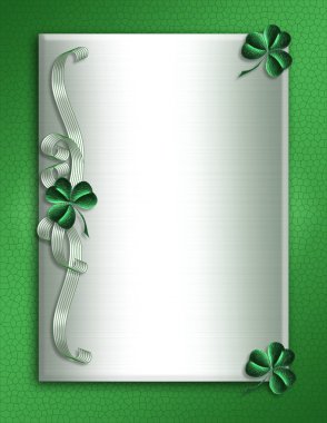 St Pattys Day Border clipart