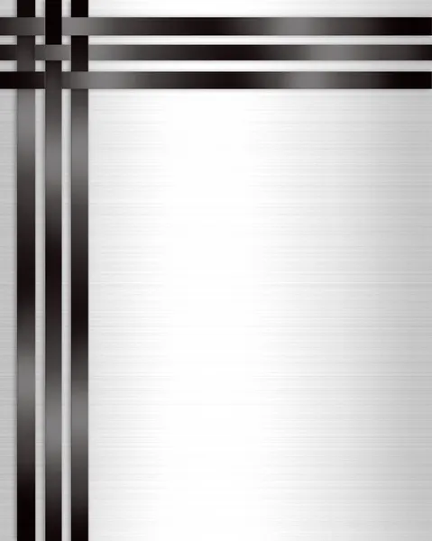 Resmi davet şablonu siyah beyaz — Stok fotoğraf