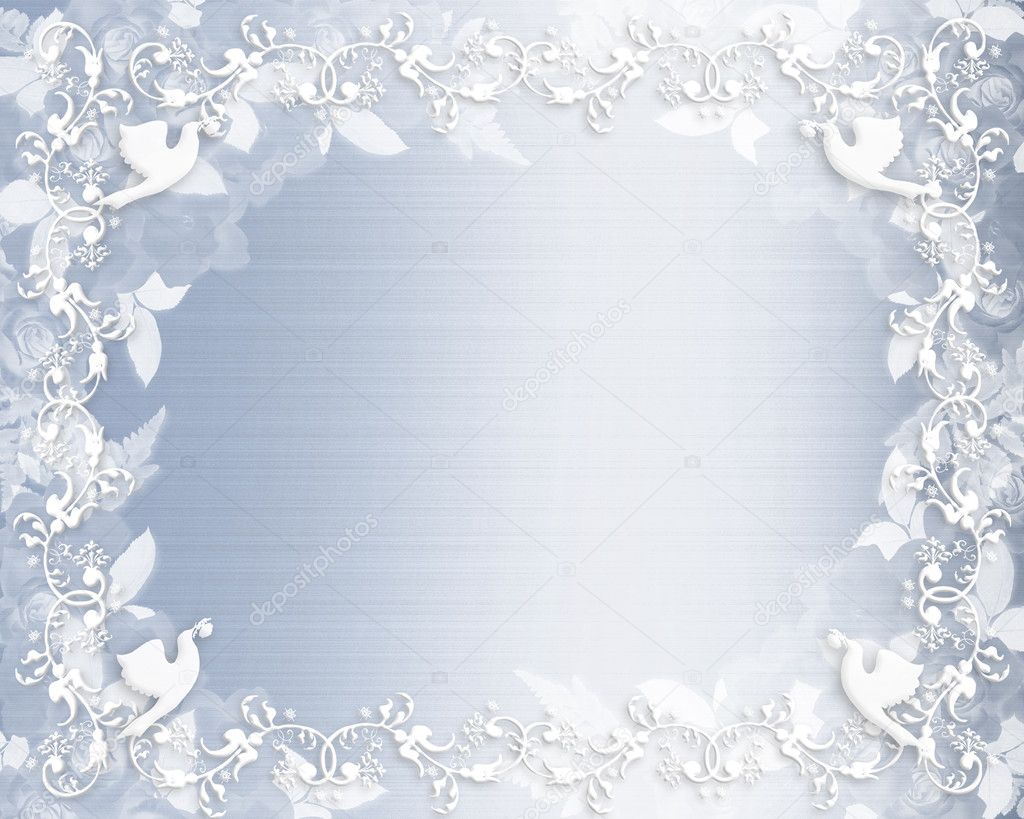 wedding doves border