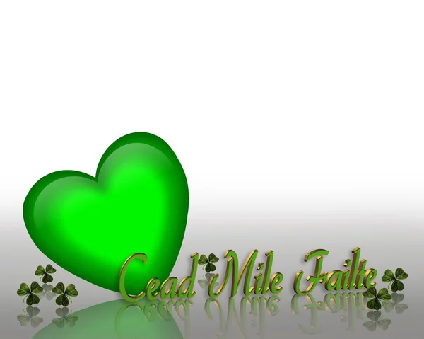 CEAD Mile Failte St Patricks Tag — Stockfoto