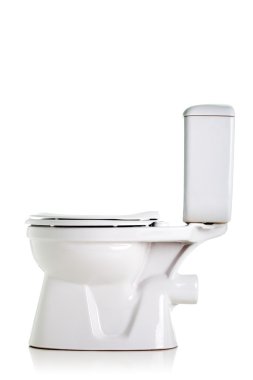 Toilet seat isolated clipart