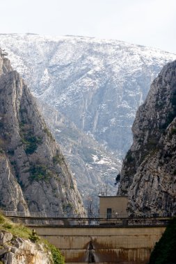 matka Kanyon, çevre Üsküp, Makedonya