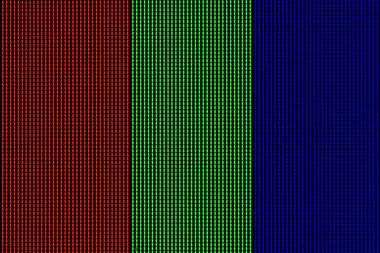 RED GREEN BLUE macro pixels clipart