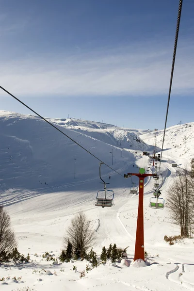 Skizentrum mavrovo, Mazedonien — Stockfoto