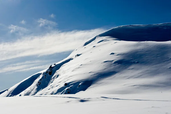 Пейзаж из горнолыжного центра Маврово — стоковое фото