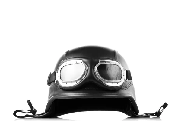 US army style motorcycle helmet — Zdjęcie stockowe