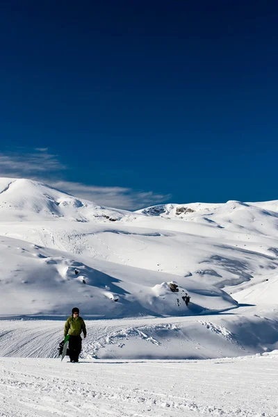 Snowboard portre — Stok fotoğraf