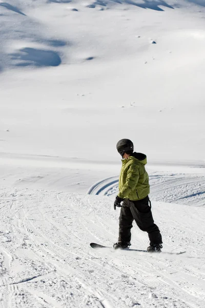 Snowboarder portré — Stock Fotó