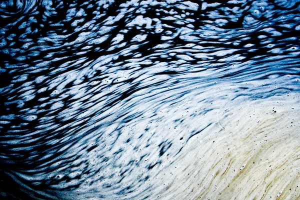水発泡成形の興味深いパターン — ストック写真