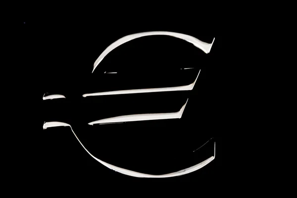 Moneda euro simbol — Fotografie, imagine de stoc