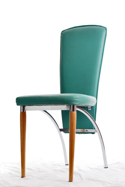 Zielone krzesła stylowe — Zdjęcie stockowe