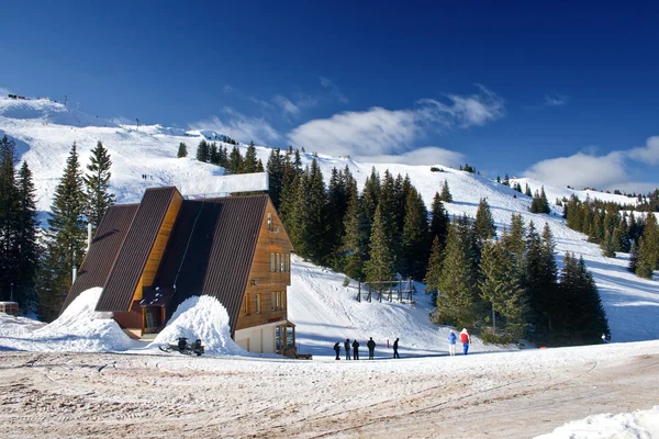 Ośrodek narciarski Jahorina, Bośnia — Zdjęcie stockowe