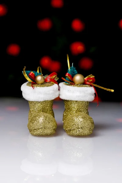 クリスマスの靴 — ストック写真