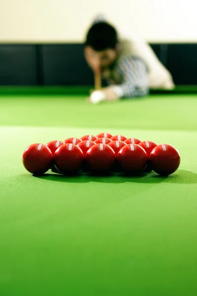 Snookerspieler — Stockfoto
