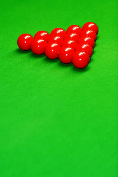 Palle snooker — Foto Stock