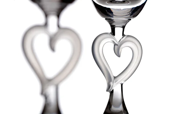 Hearts of glass — Stock Photo, Image