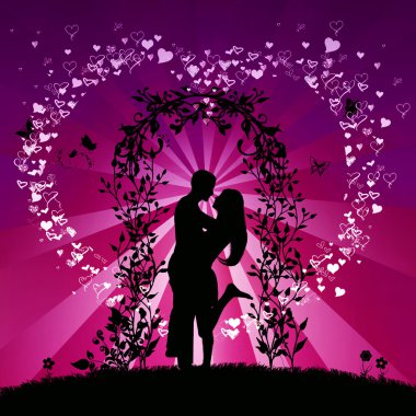 Background Valentine's Day clipart